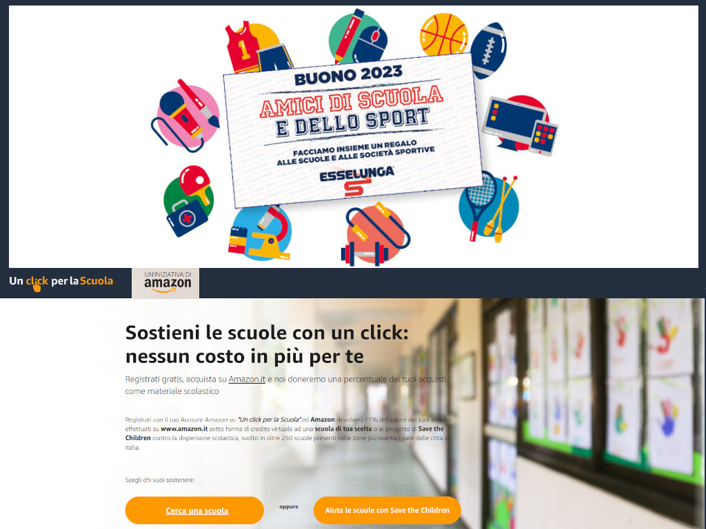 amazon esselunga