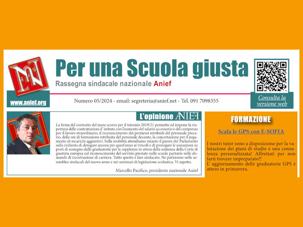 anief scuolagiusta
