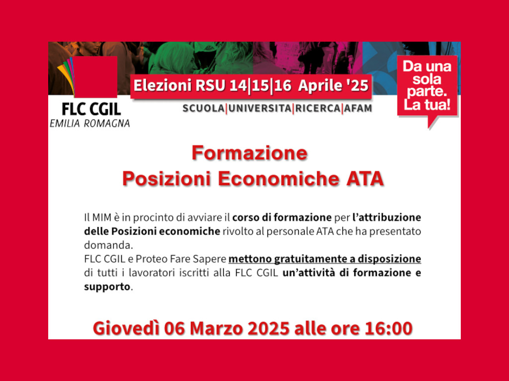cgil formazioneposizionieconomicheata