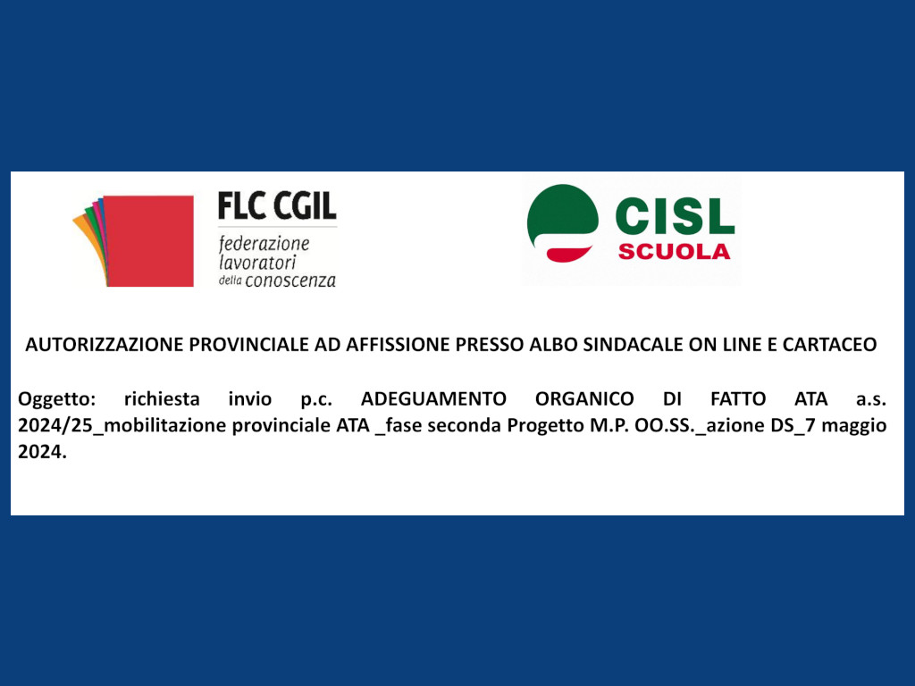 cgilcisl organico