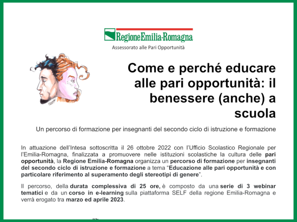 cisl educare pari opportunita