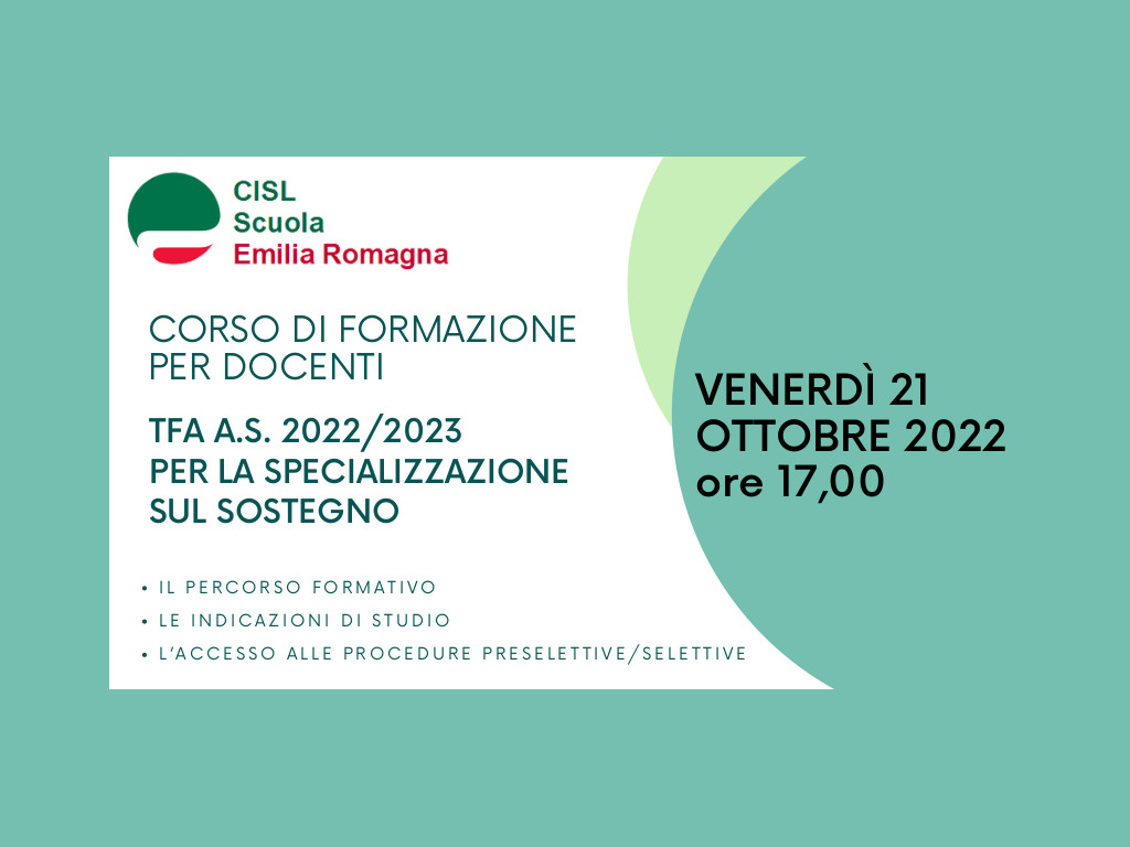 cisl tfadocenti
