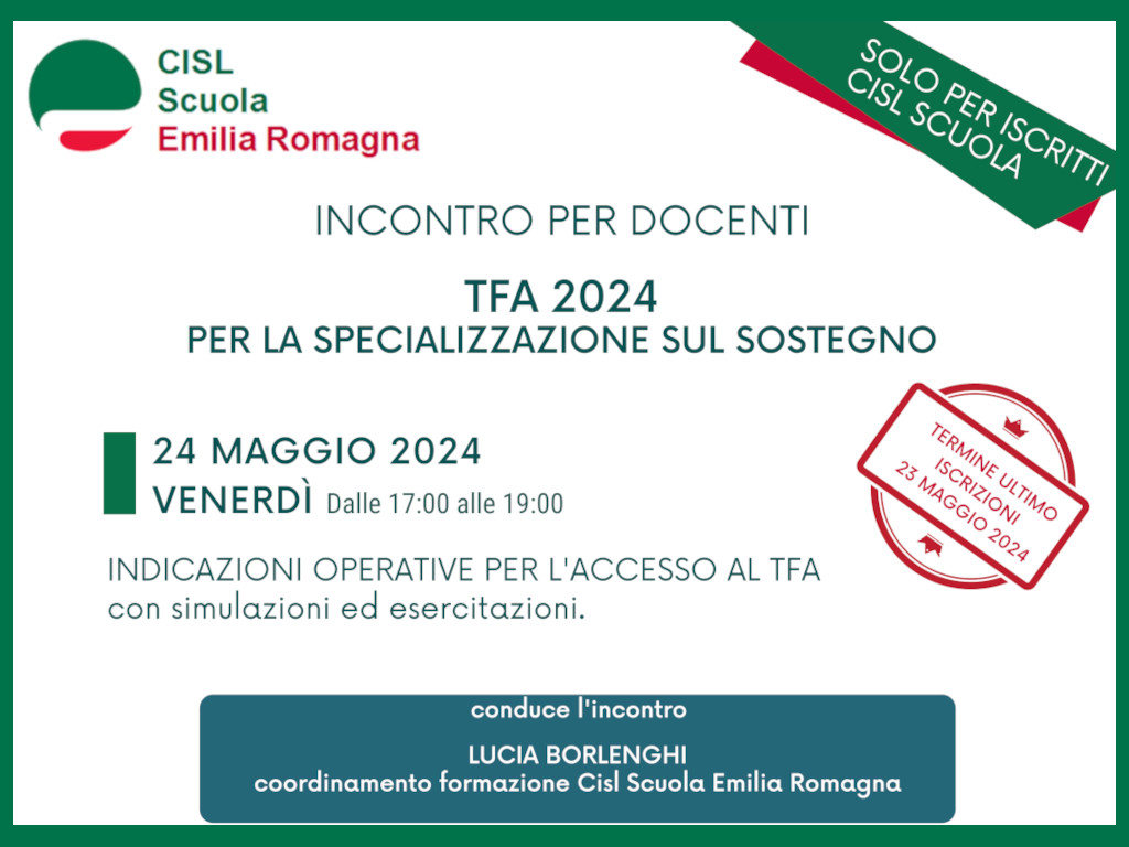 cisl tfadocenti2024