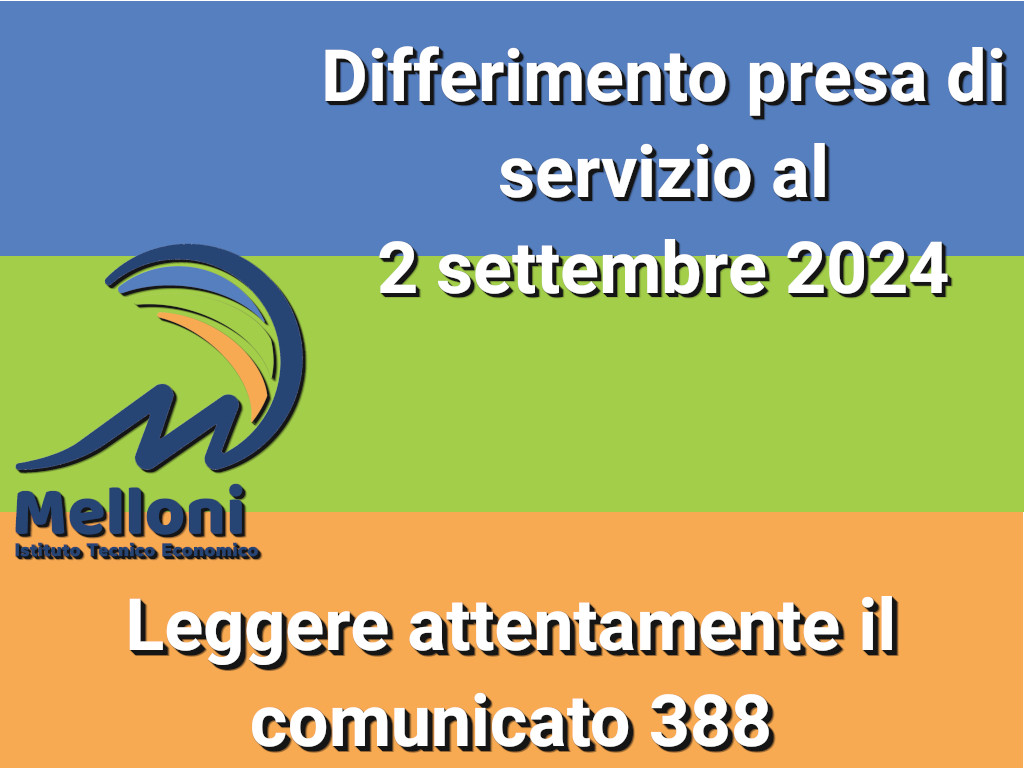 differimento presa servizio