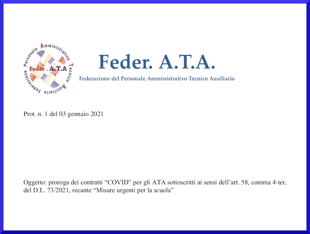 federata covid