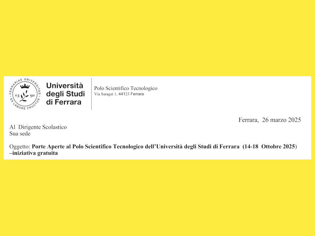 ferrara porte aperte