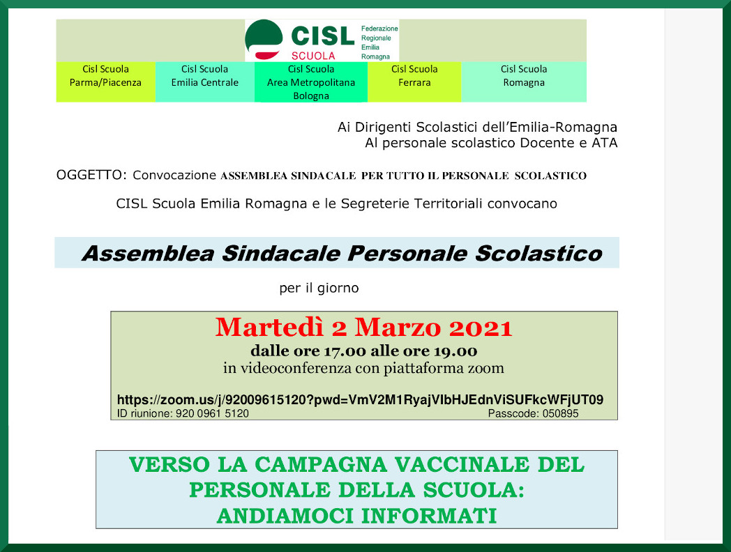 cisl2marzo