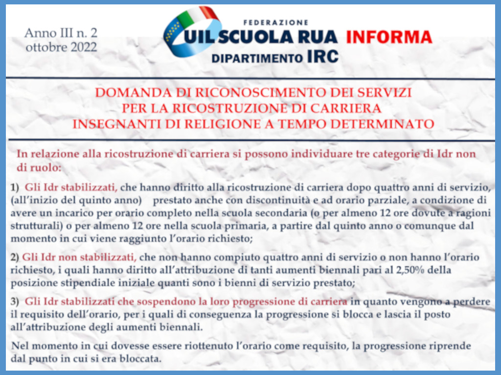 irc carriera