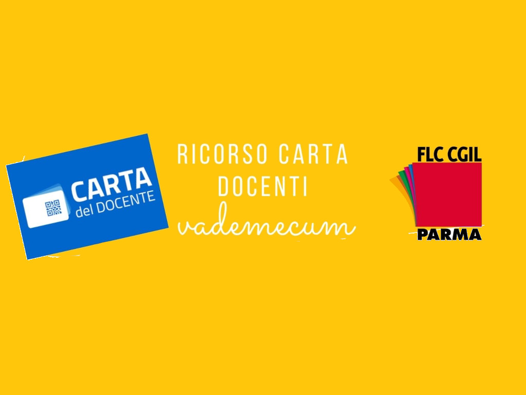 ricorso carta docenti