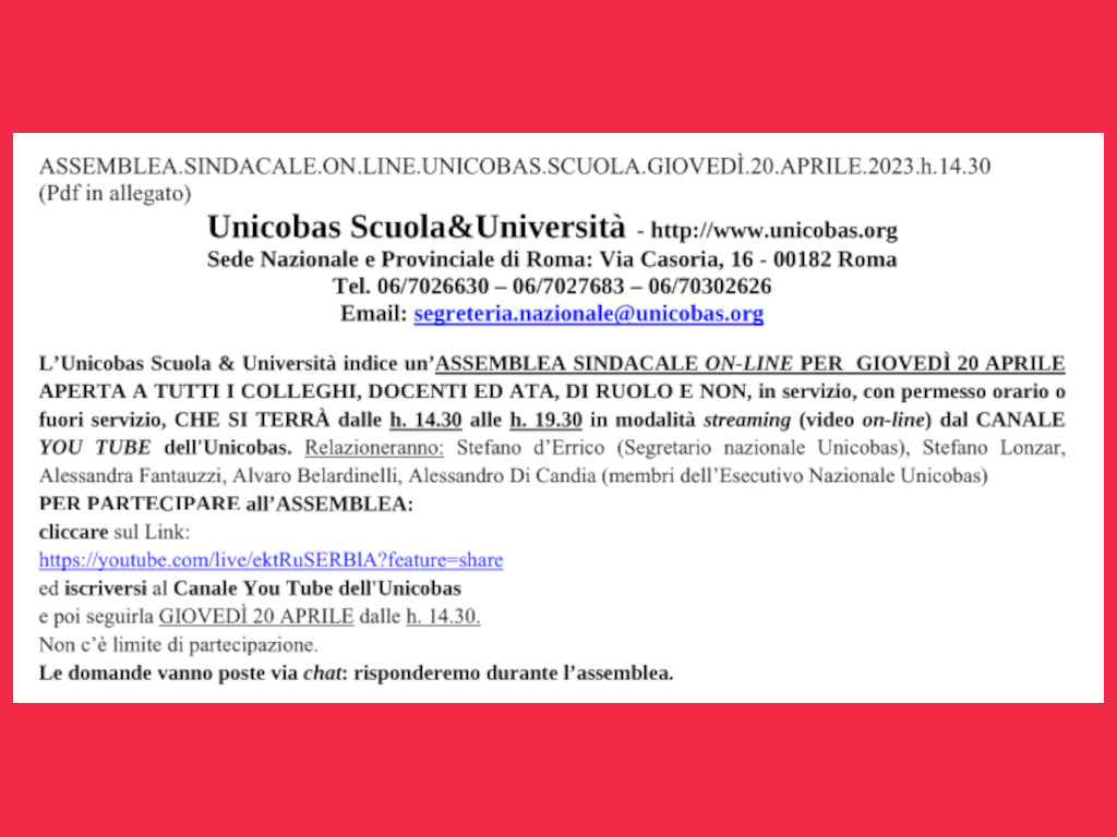 unicobas assemblea20apr