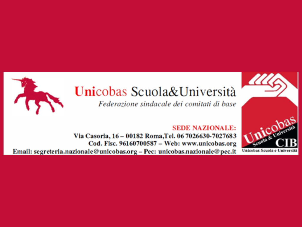 unicobas scuola societa2024