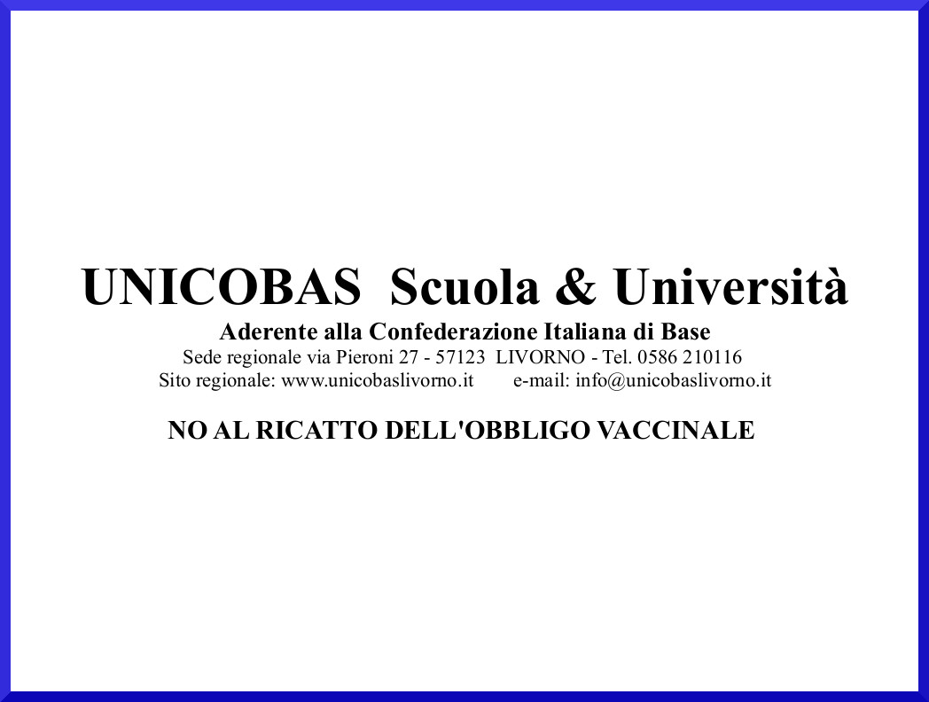 unicobas vaccini1