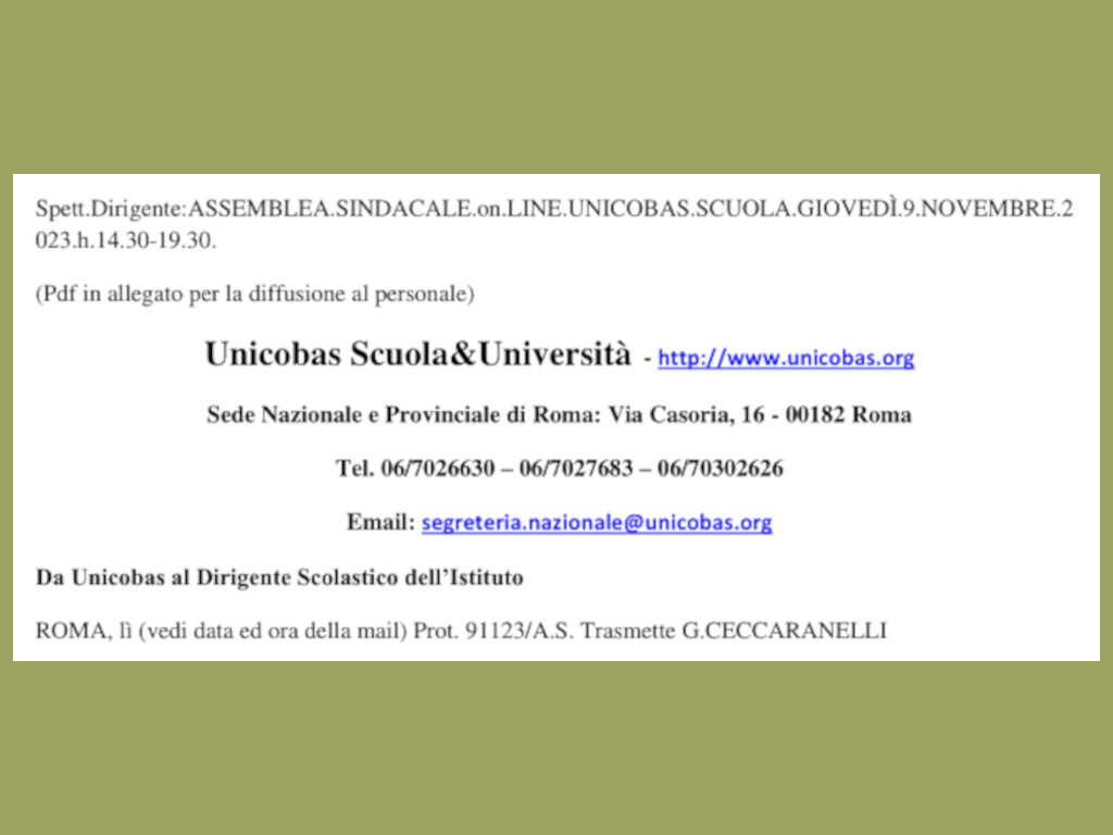 unicobas9nov
