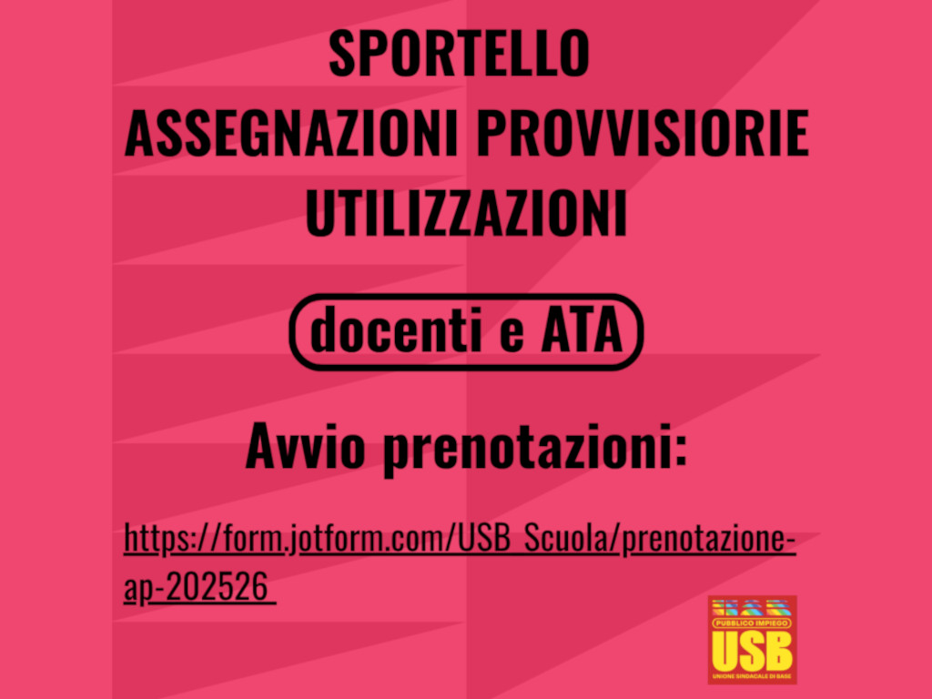 usb prenotazioni sportello25