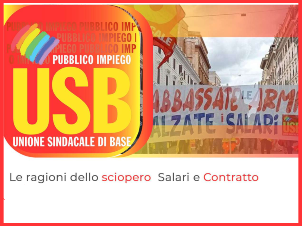 usb ragioni sciopero