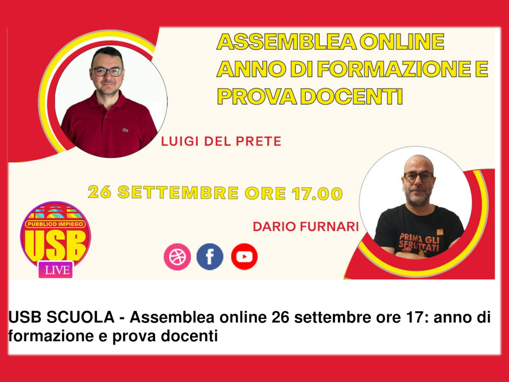 usb scuola24settembre