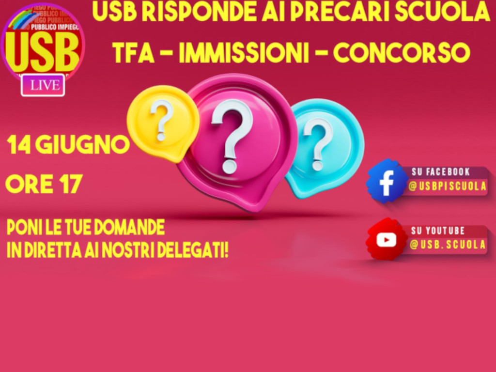 usbprecariscuolaconcorso